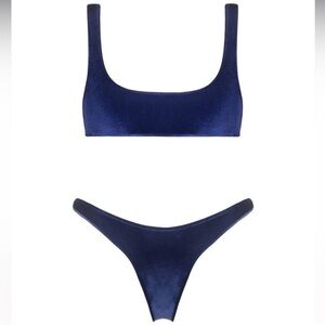 Triangl Camille blue bikini